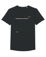 Everything will be okay Tricou mânecă scurtă guler larg Bărbat Skater