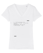I deserve all the love and happiness there is. Tricou mânecă scurtă guler V Damă Evoker