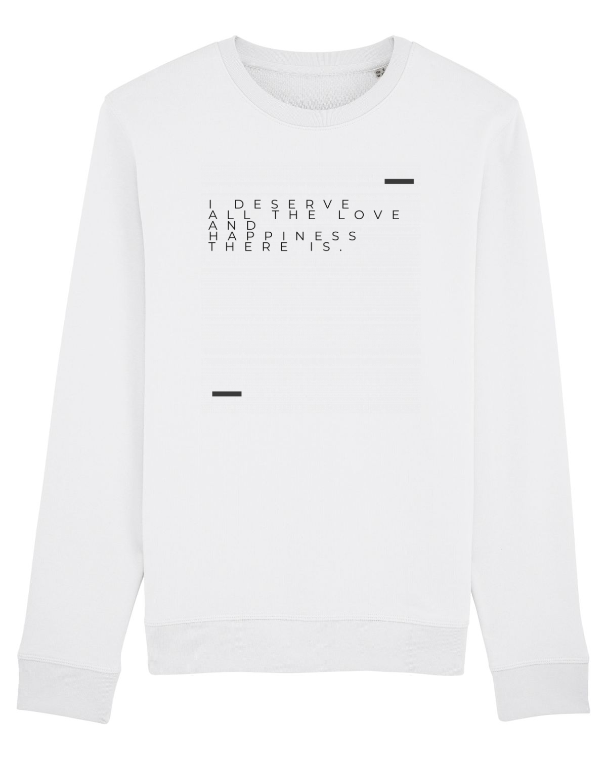 Bluză mânecă lungă Unisex Rise White
