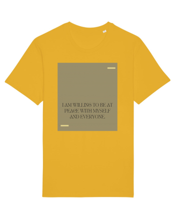 i am willing to be at peace... Spectra Yellow