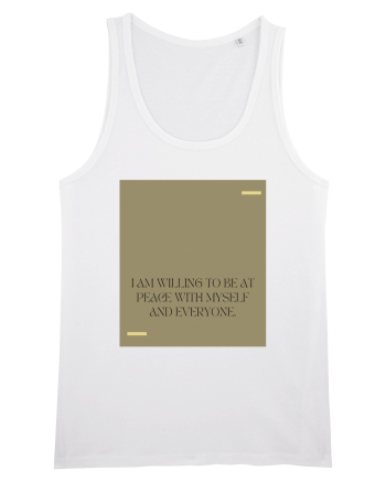 i am willing to be at peace... White