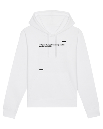 I release all negative energy that is holding me back. White