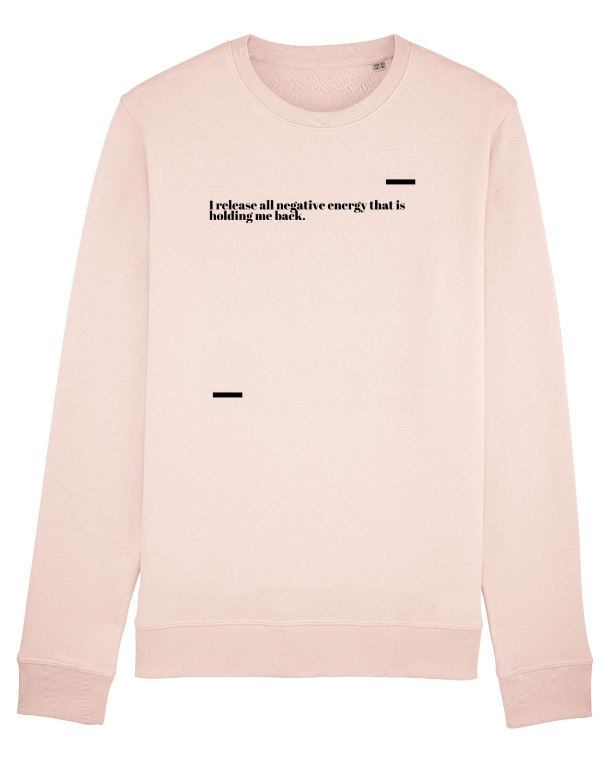 Bluză mânecă lungă Unisex Rise Candy Pink