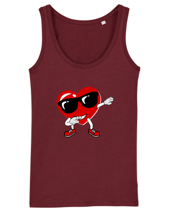 Dancing heart Burgundy