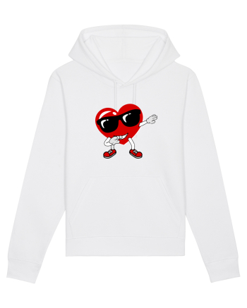 Dancing heart White