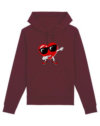 Dancing heart Burgundy