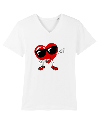 Dancing heart White