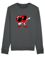Dancing heart Bluză mânecă lungă Unisex Rise