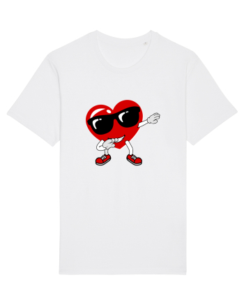 Dancing heart White