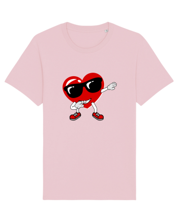 Dancing heart Cotton Pink