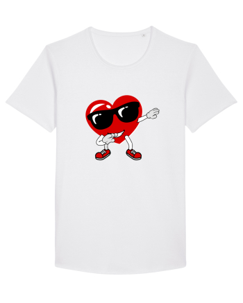 Dancing heart White