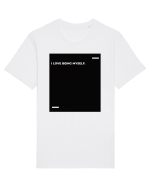 I love being myself. Tricou mânecă scurtă Unisex Rocker