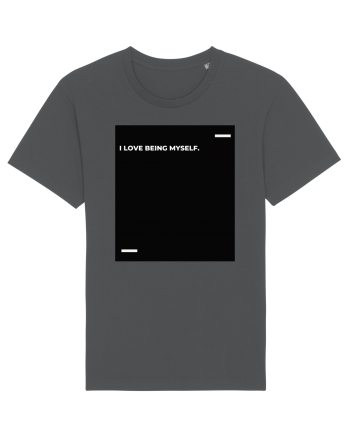 I love being myself. Anthracite