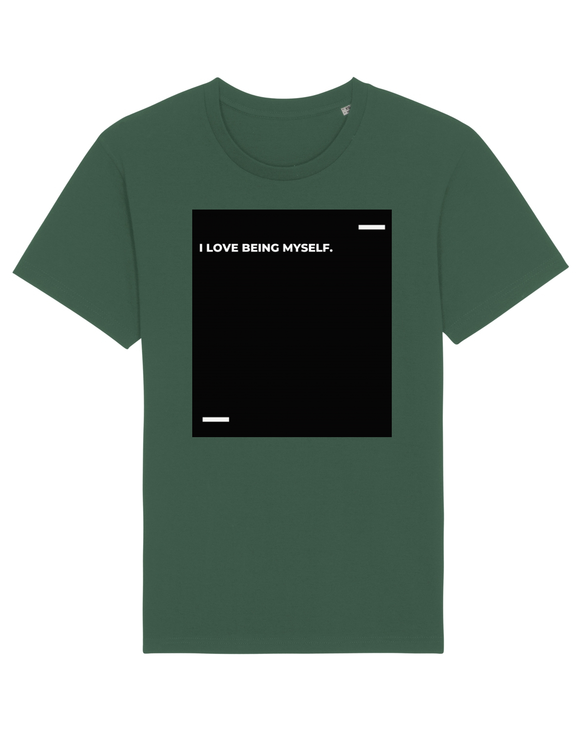 Tricou mânecă scurtă Unisex Rocker Bottle Green