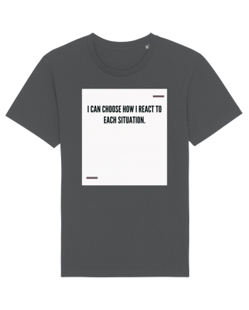I can choose how I react to each situation. Anthracite
