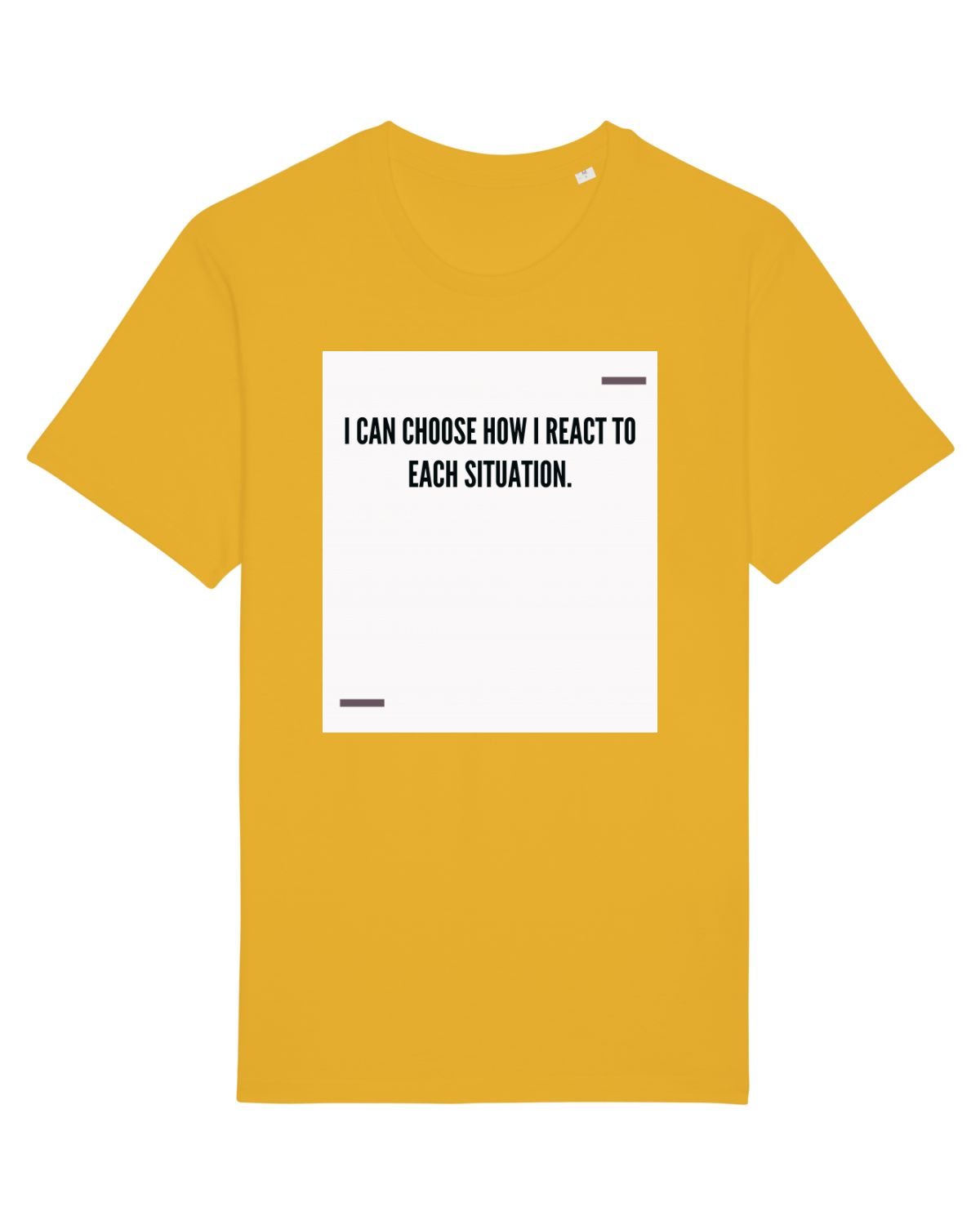 Tricou mânecă scurtă Unisex Rocker Spectra Yellow