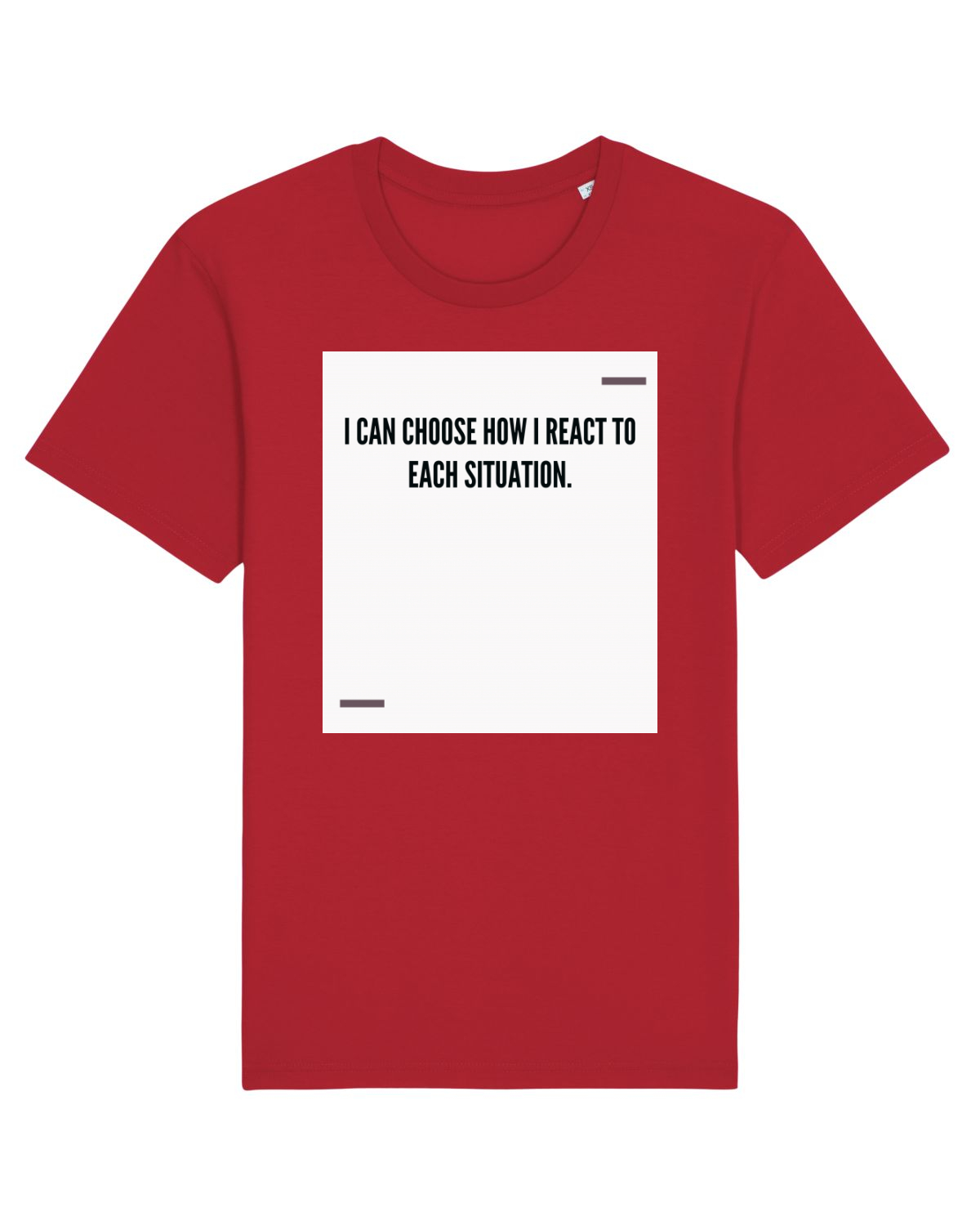 Tricou mânecă scurtă Unisex Rocker Red