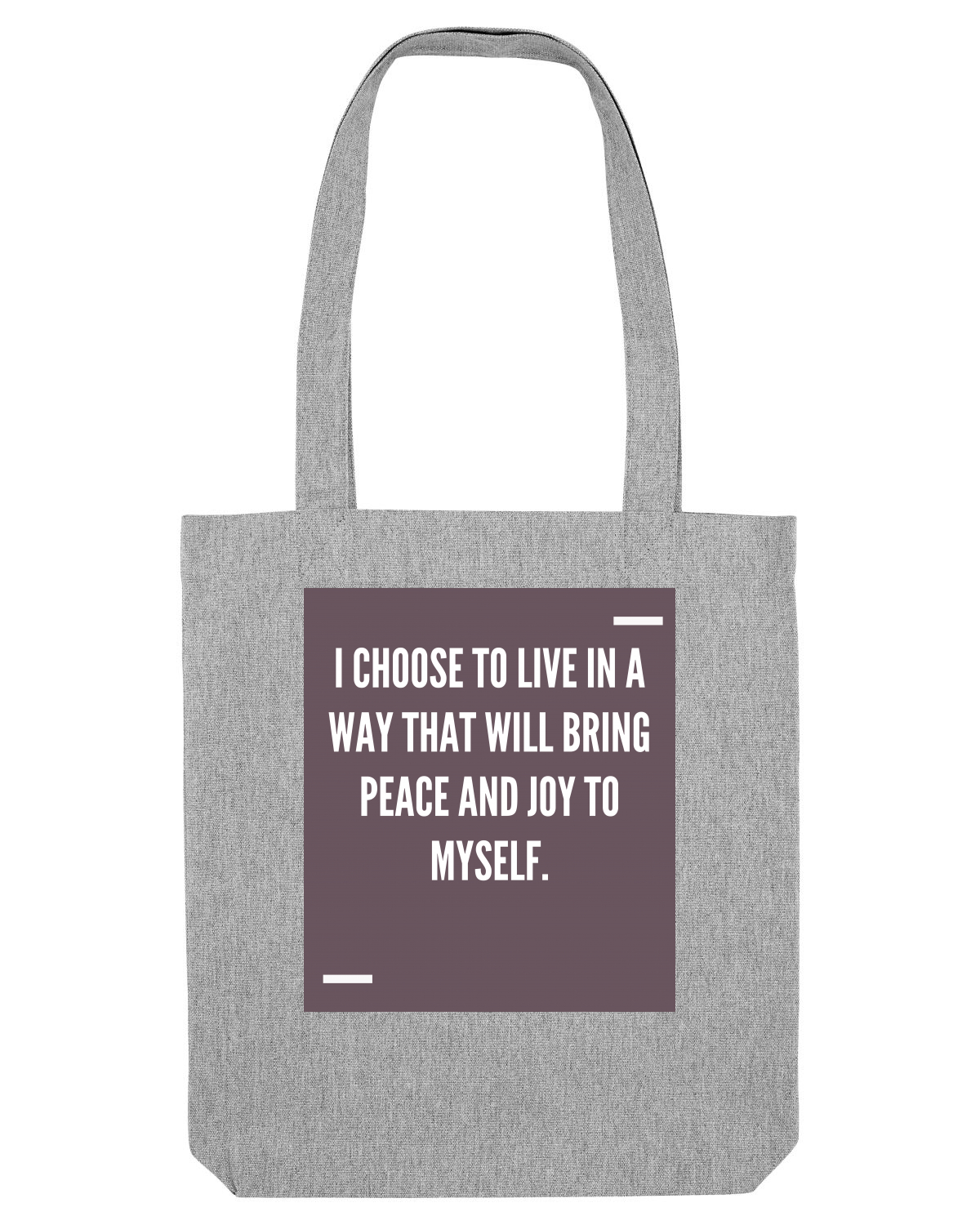 Sacoșă textilă Heather Grey