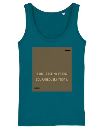 I will face my fears courageously today. Ocean Depth