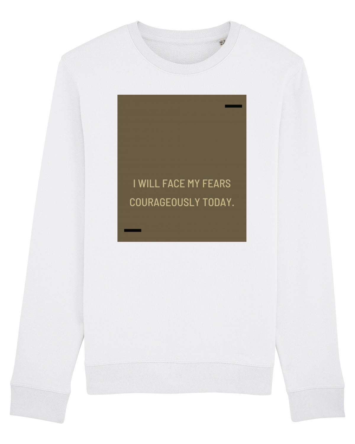 Bluză mânecă lungă Unisex Rise White