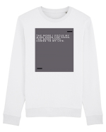 The more I focus my mind upon the good, the more good comes to my life. Bluză mânecă lungă Unisex Rise