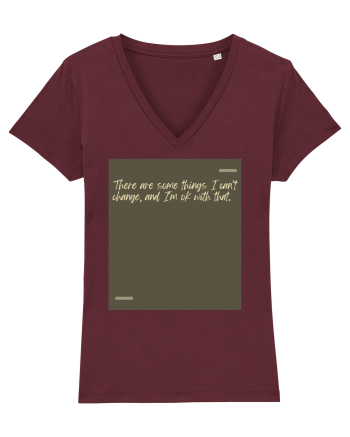 There are some things I can’t change, and I’m ok with that. Burgundy