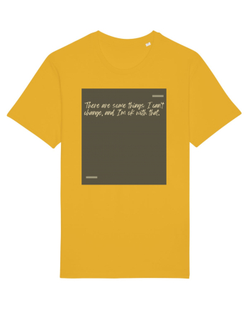 There are some things I can’t change, and I’m ok with that. Spectra Yellow