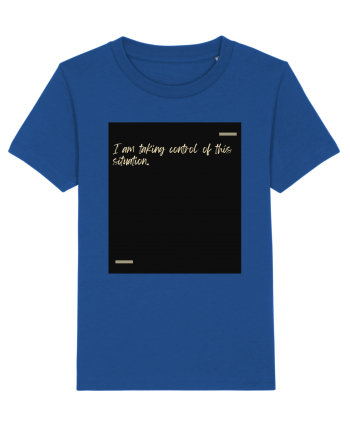 I am taking control of this situation. Majorelle Blue