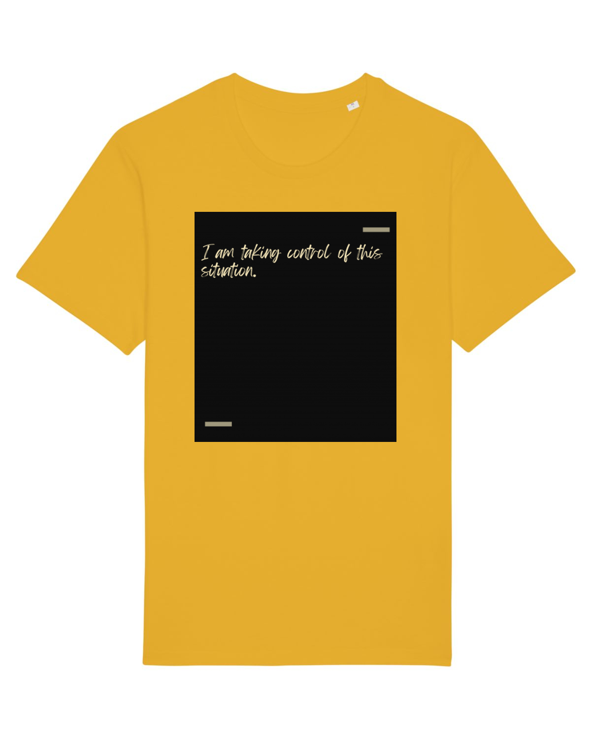 Tricou mânecă scurtă Unisex Rocker Spectra Yellow