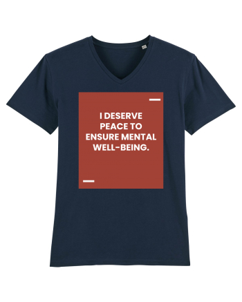I deserve peace to ensure mental well-being. French Navy
