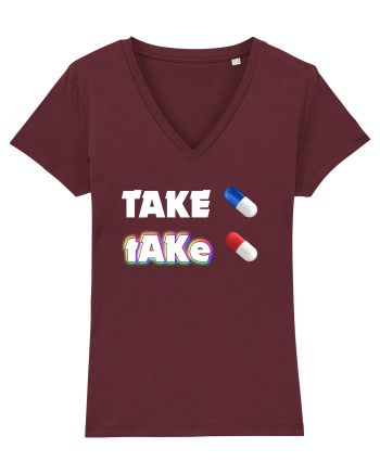 Red pill or Blue pill Burgundy