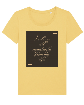 I release all negativity from my life. Jojoba