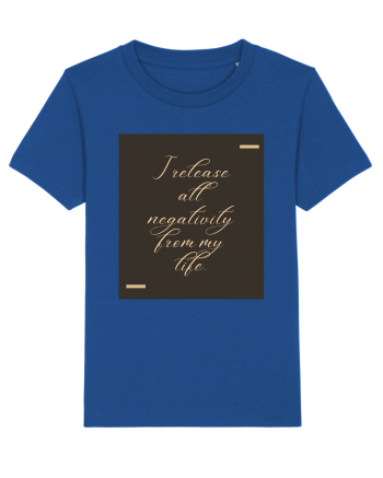 I release all negativity from my life. Majorelle Blue