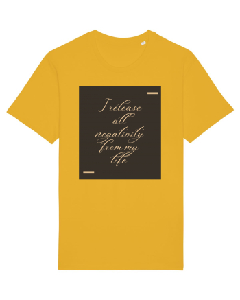 I release all negativity from my life. Spectra Yellow