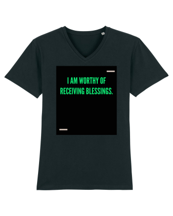 I am worthy of receiving blessings. Black