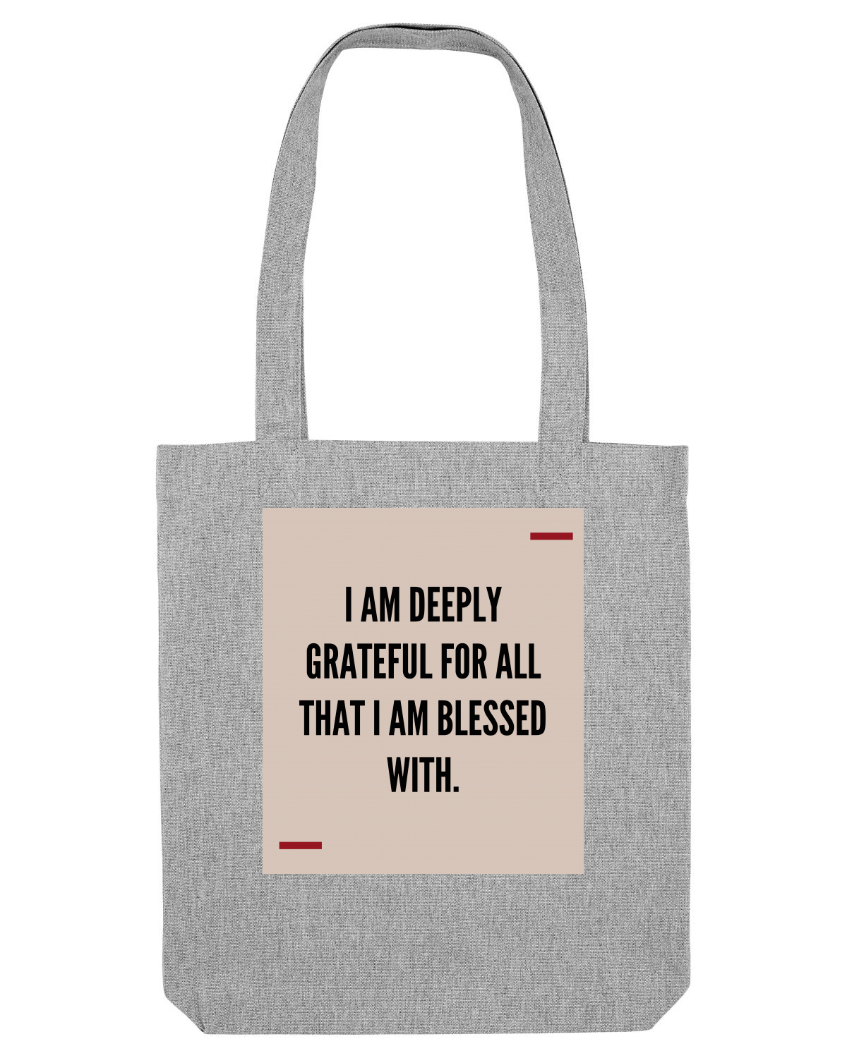 Sacoșă textilă Heather Grey
