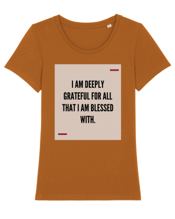 I am deeply grateful for all that I am blessed with. Roasted Orange