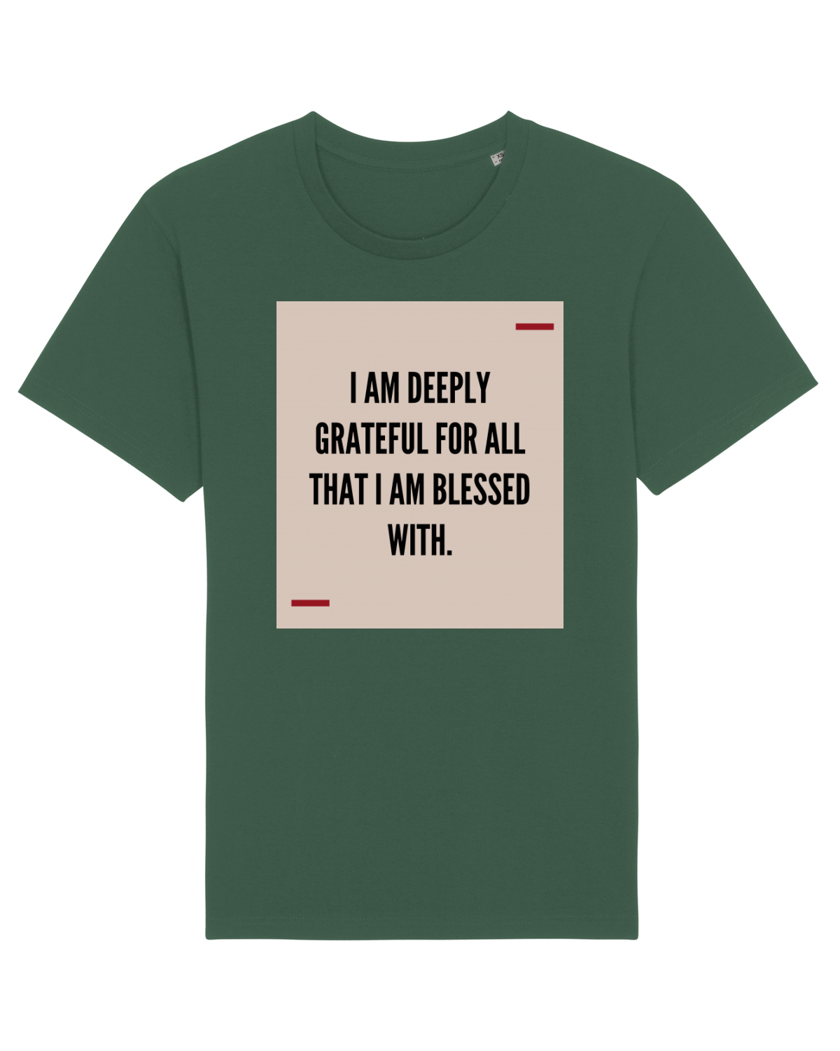 Tricou mânecă scurtă Unisex Rocker Bottle Green