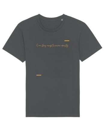 I am strong enough to overcome adversity. Anthracite