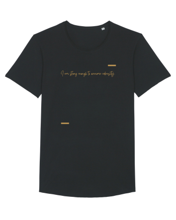 I am strong enough to overcome adversity. Black