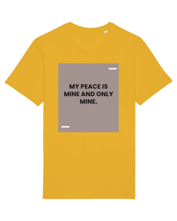 My peace is mine and only mine. Spectra Yellow
