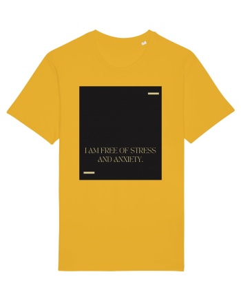 I am free of stress and anxiety. Spectra Yellow