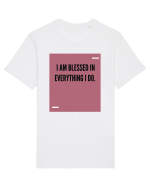 I am blessed in everything I do. Tricou mânecă scurtă Unisex Rocker