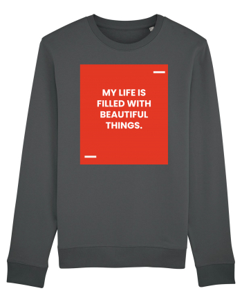 My life is filled with beautiful things. Anthracite