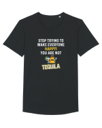 Tequila Tricou mânecă scurtă guler larg Bărbat Skater