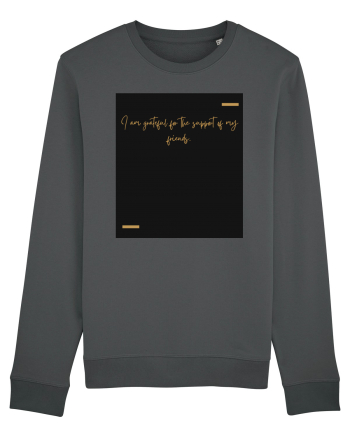 I am grateful for the support of my friends. Anthracite