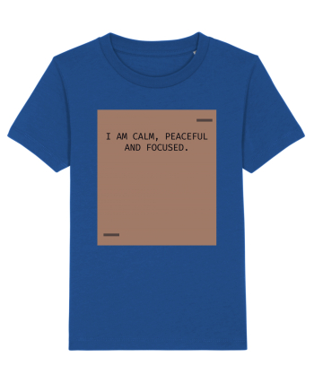 I am calm, peaceful and focused. Majorelle Blue
