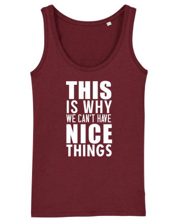 Nice things Burgundy