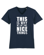 Nice things Tricou mânecă scurtă guler V Bărbat Presenter