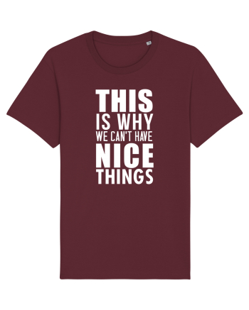 Nice things Burgundy